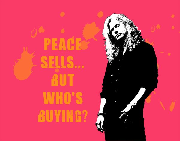Megadeth Peace Sells Wallpaper By T X C