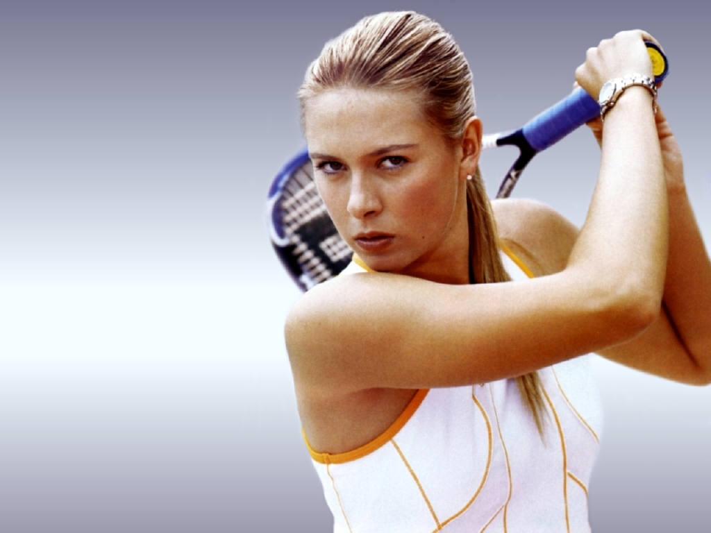 Maria Sharapova Biography Wallpaper Hot Tennis Star