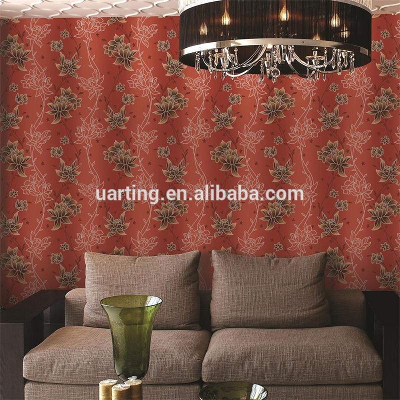 Wallpaper Red Chinese Best Selling Product