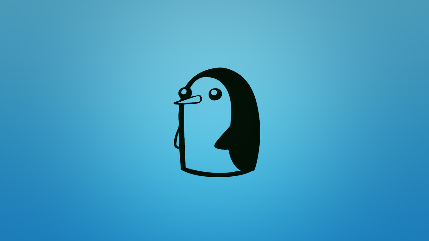 Gunter Penguin At Adventure Time