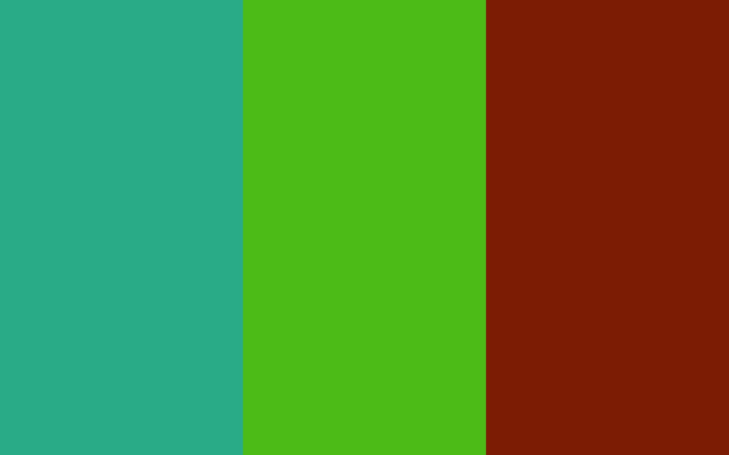 Free 2880x1800 resolution Jungle Green Kelly Green and Kenyan Copper 2880x1800