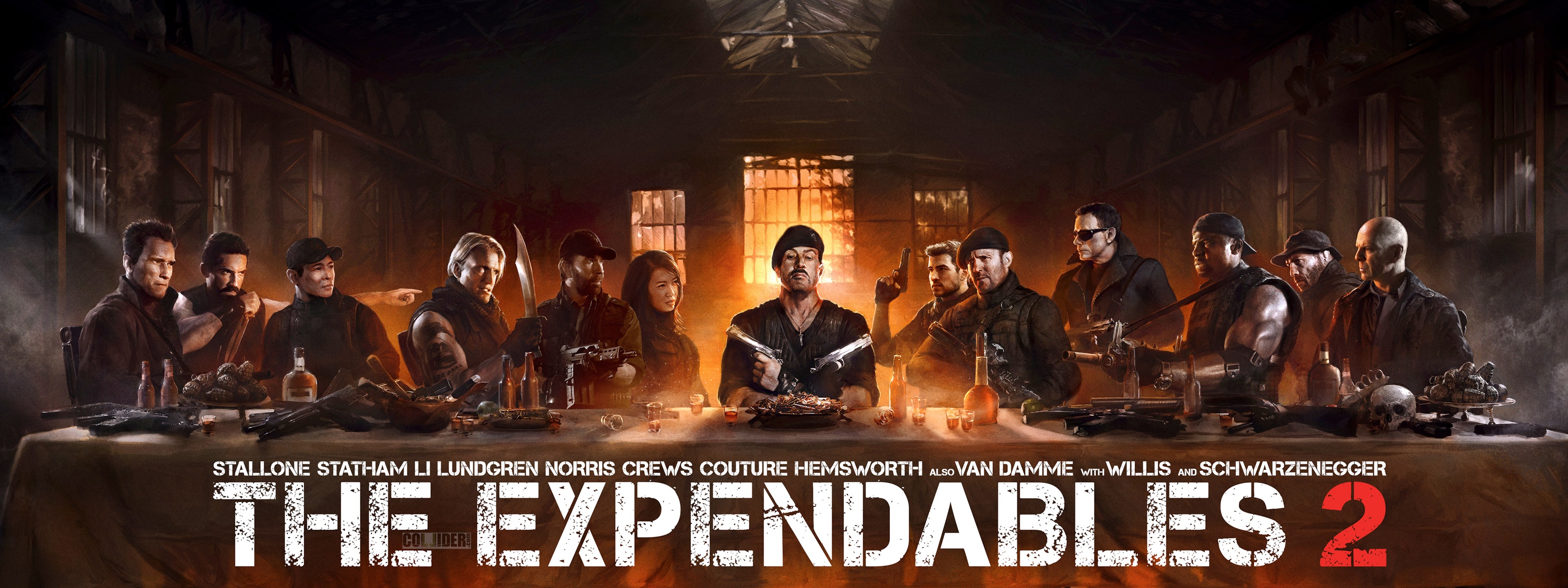Expendables The Last Supper Wallpaper HD