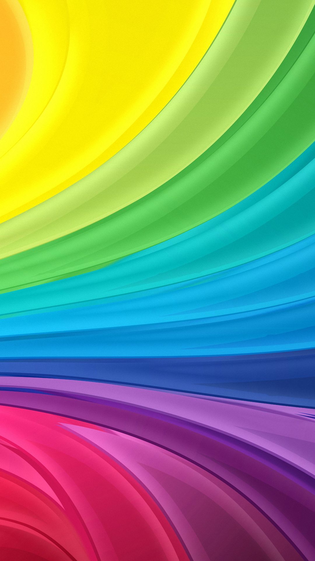 Hd Rainbow Swirl Samsung Galaxy a7 Wallpaper