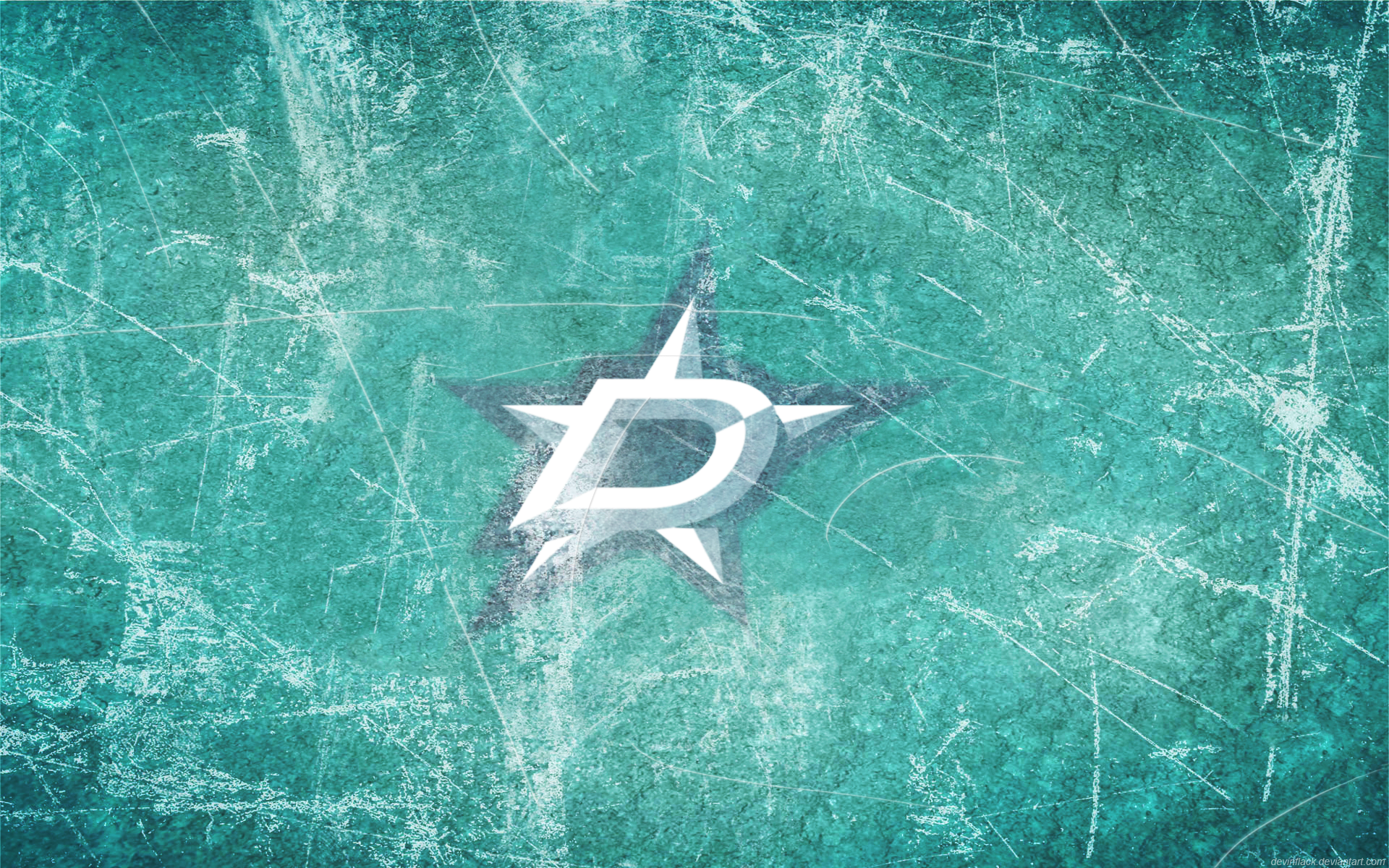 Dallas Stars Updated Ice Wallpaper by DevinFlack on