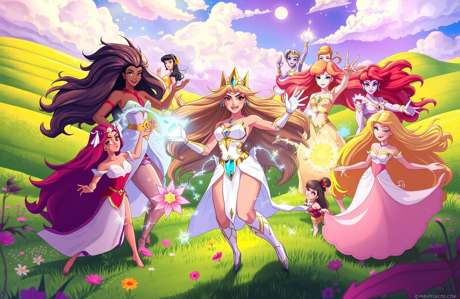 She Ra And The Princesses Of Power Wallpaper
