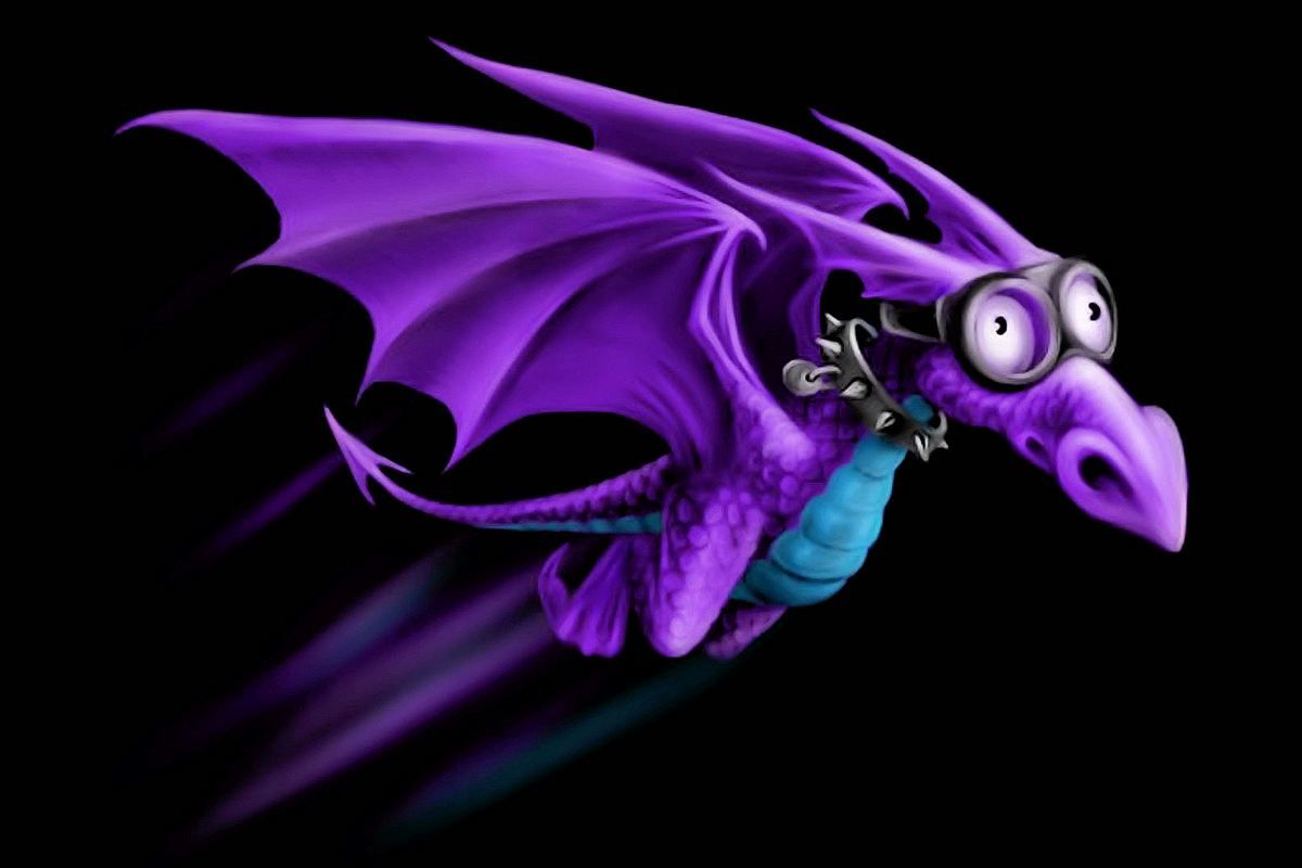 Purple Dragon Wallpaper Pictures To Pin