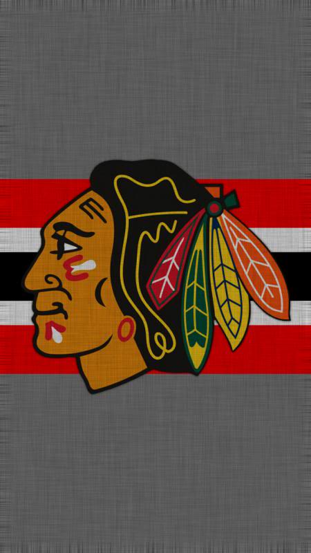 Chicago Blackhawks Feathers iPhone Wallpaper