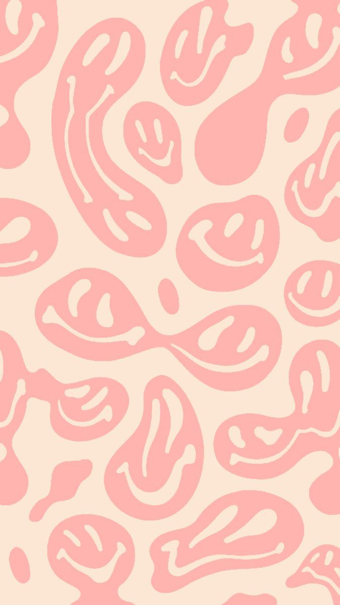 Pink Smiley Face Wallpaper In