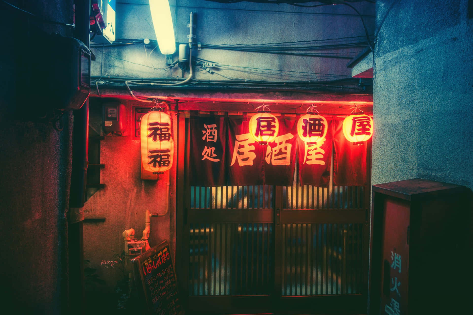 Japanese Neon Wallpaper