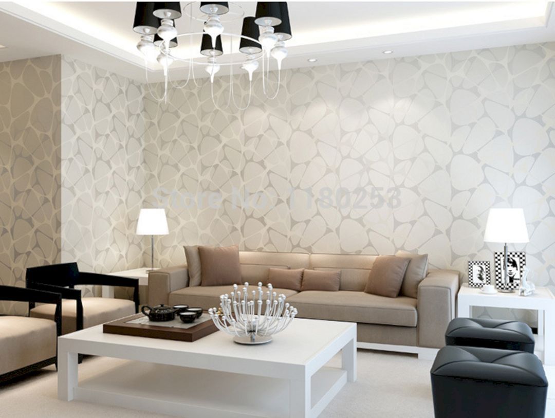Wallpaper Decorations For Living Room