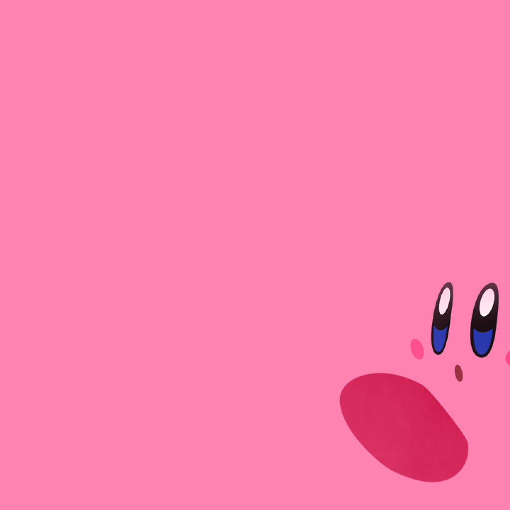 Pink Wallpaper Awesome Kirby Go HD