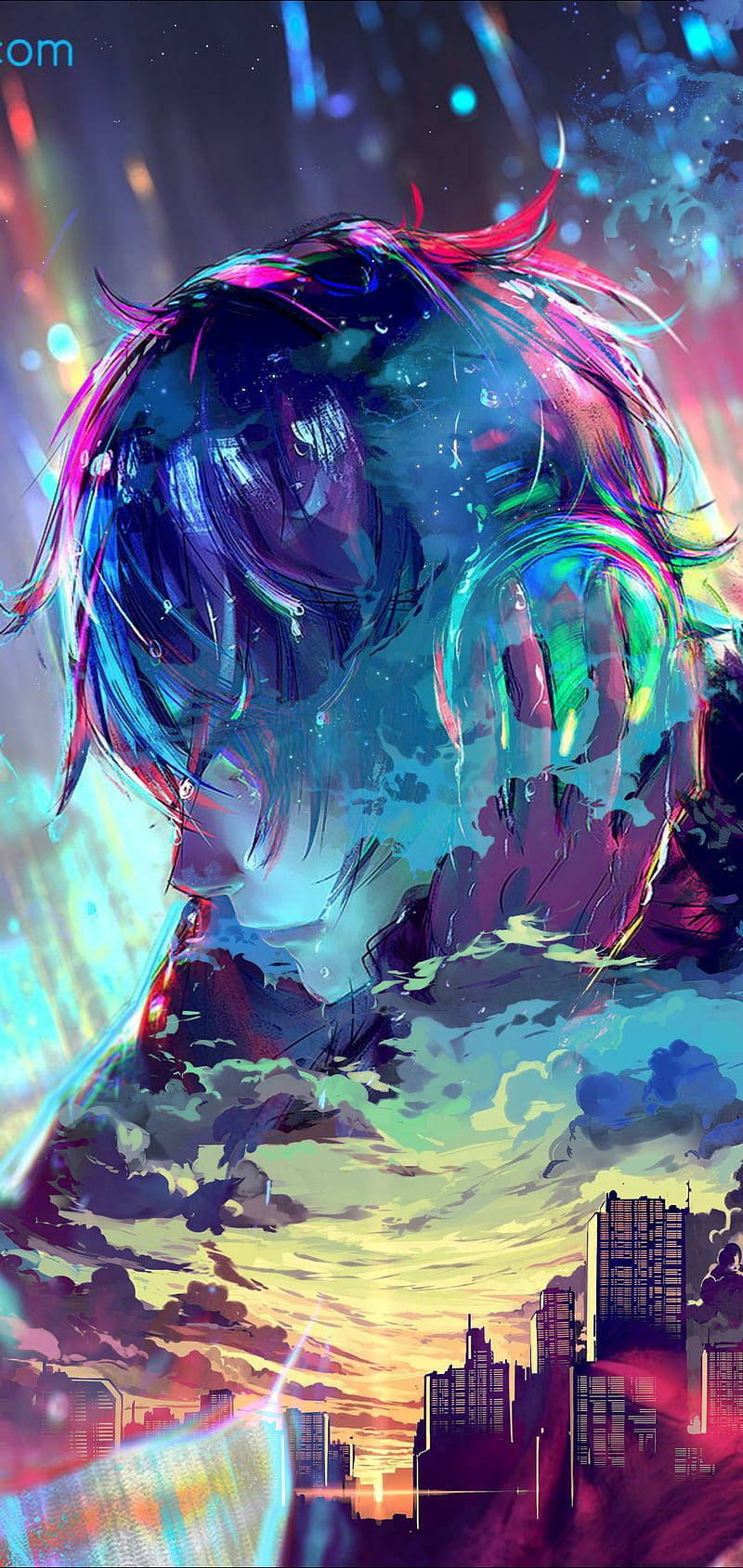 Boy Aesthetic Anime iPhone Wallpaper