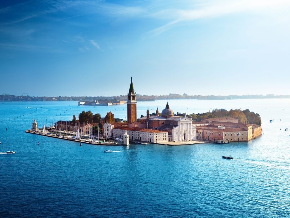 Venecia Italia Ciudad Agua Wallpaper