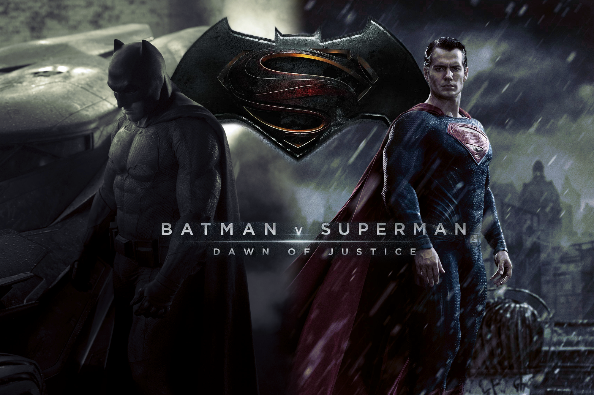 First Batman Superman Image Put Together To Forum A Cool Wallpaper
