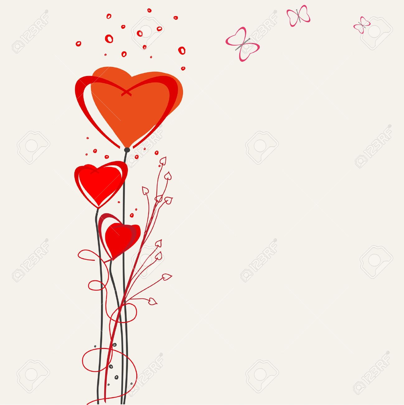 Romantic Valentine Backgrounds Valentines Day Royalty Free