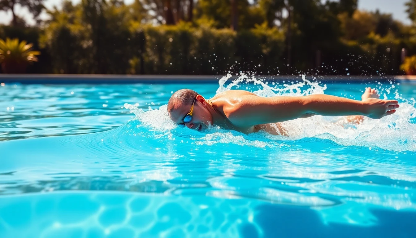 Swimmer Wallpaper