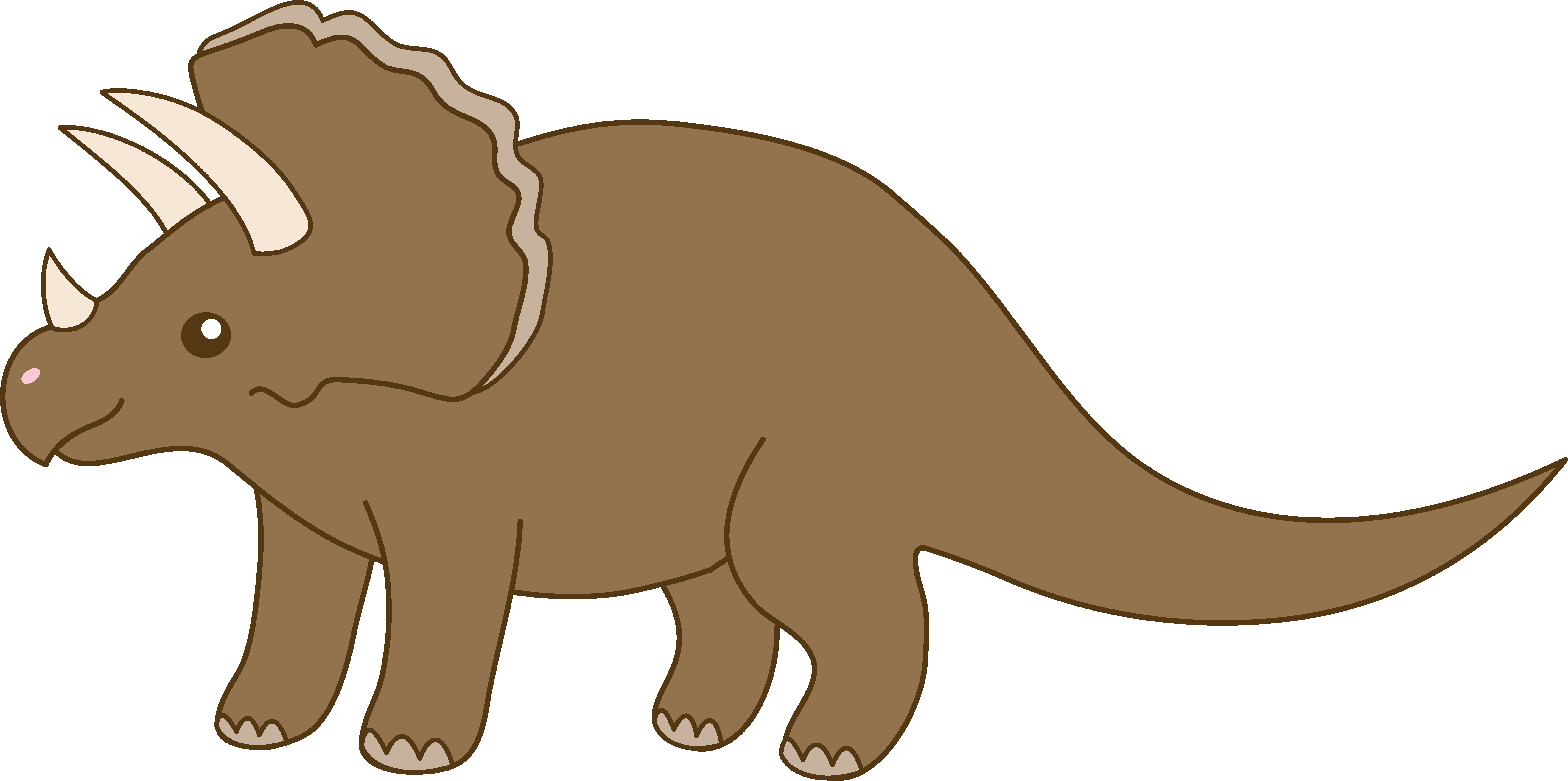 Cartoon Triceratops Clipart Image Gallery For