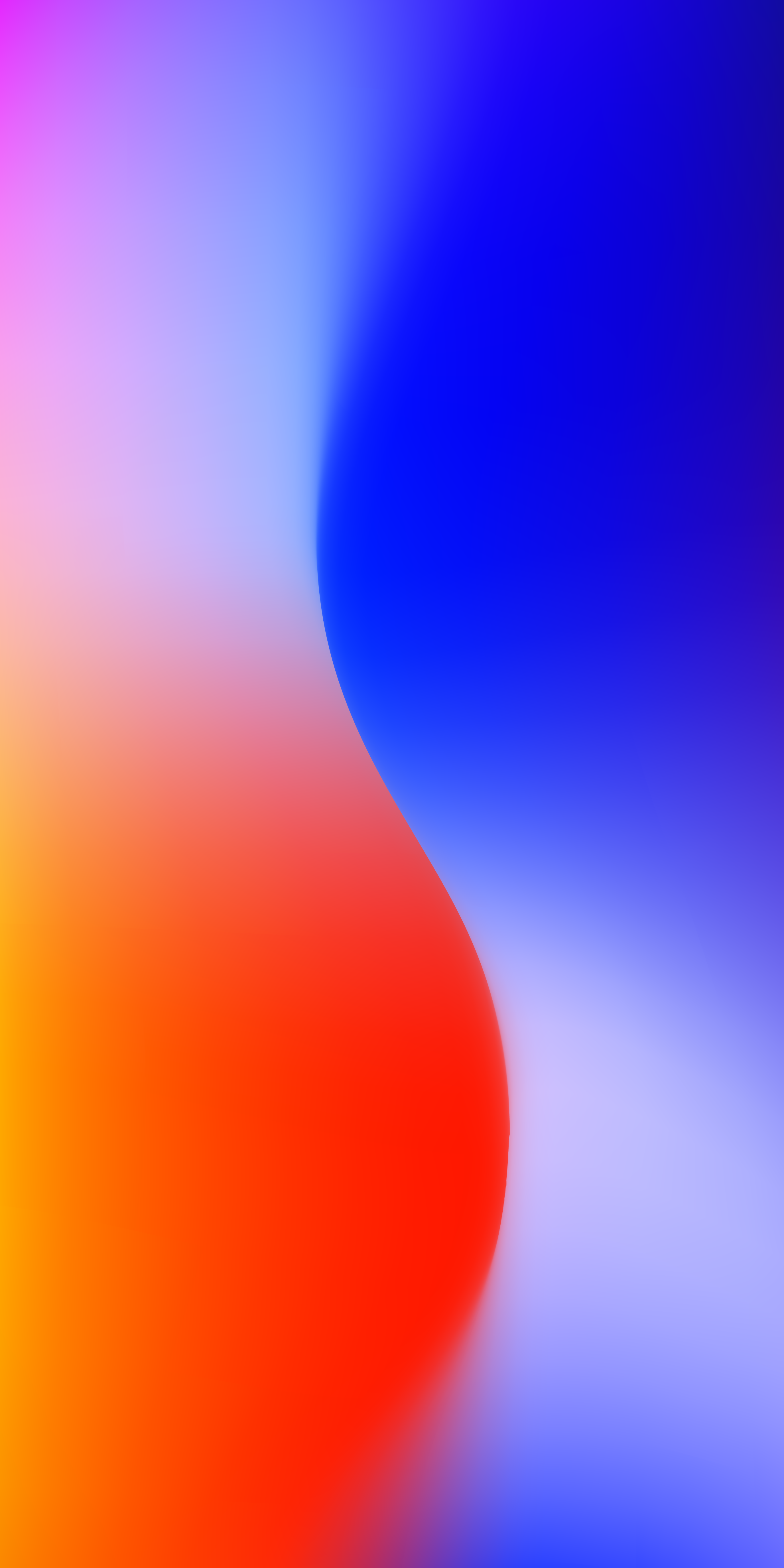 orange and blue gradient S by Ongliong11 Qhd wallpaper Phone