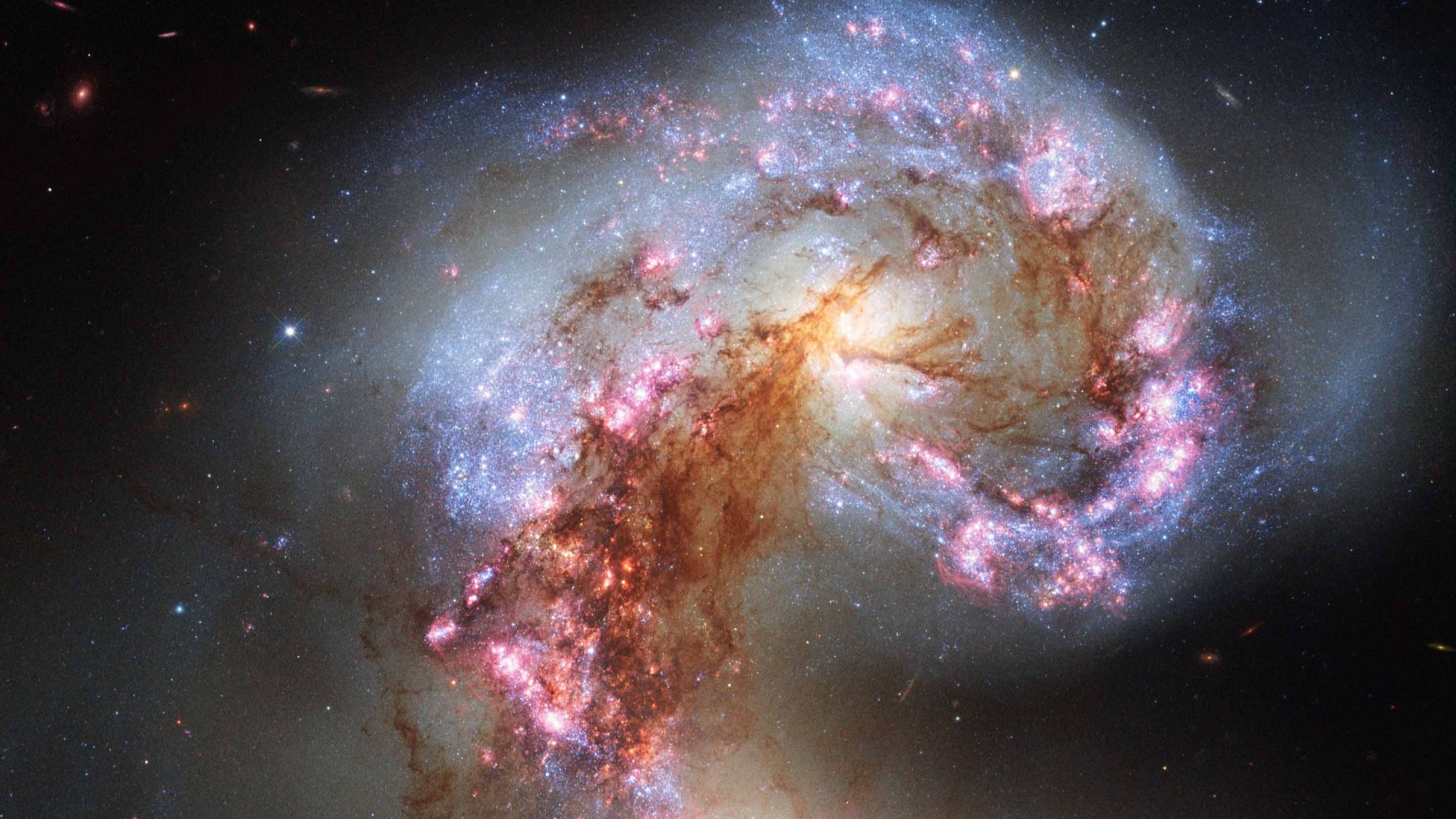 Antennae Galaxies Mac Wallpaper