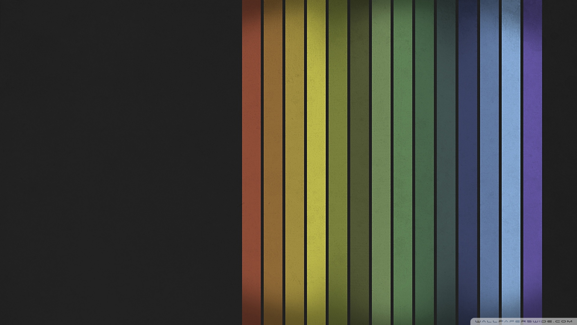 Vintage Stripes Colorful Wallpaper Image