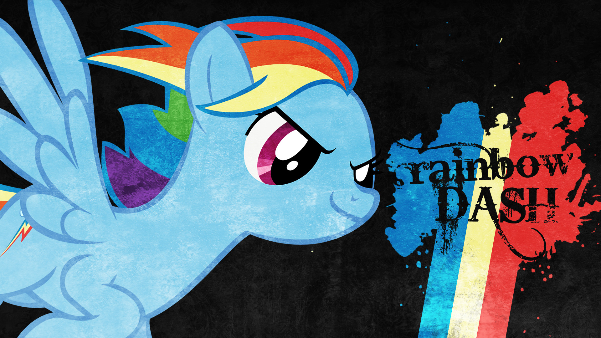 My Little Pony Friendship Is Magic Rainbow Dash Wallpaper