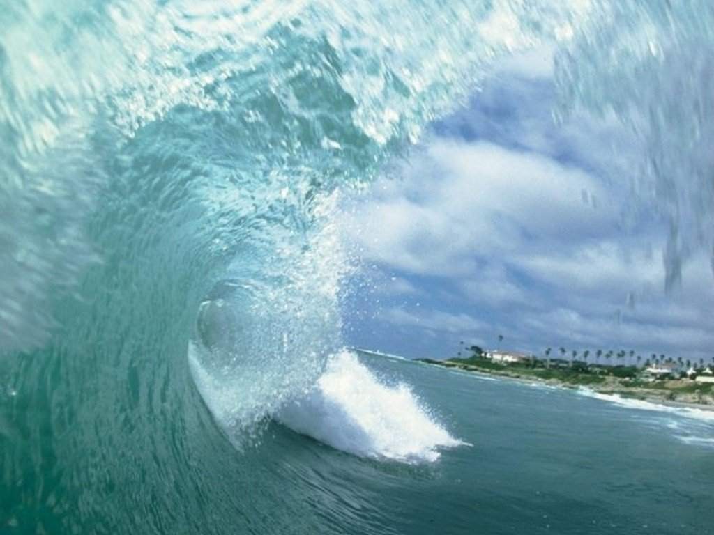 Wave Killer Tsunami Wallpaper Nature