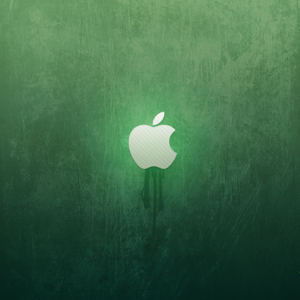 ipad wallpaper green apple by martz90 customization wallpaper mac pc