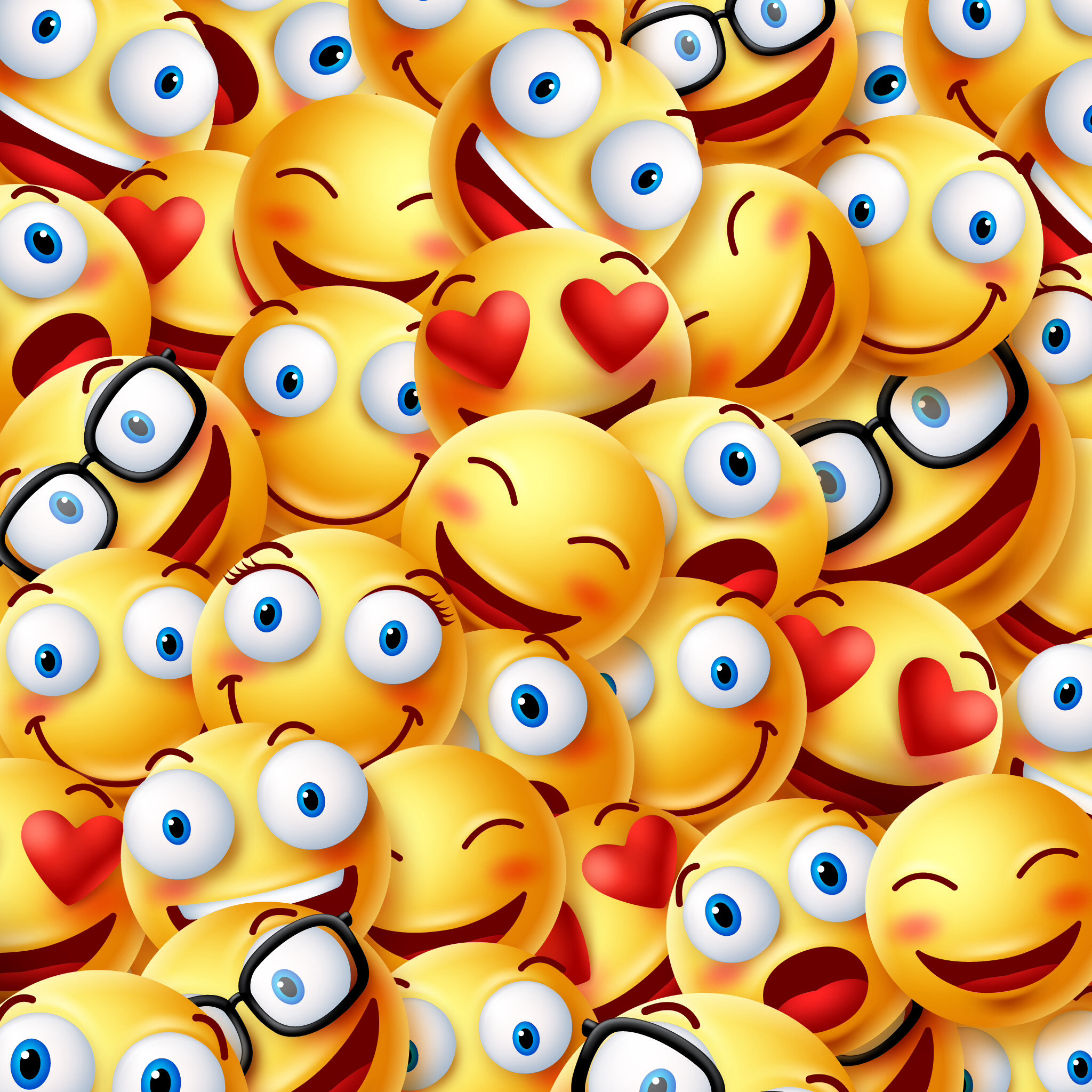 Free download 63 Cute Emoji Wallpapers on WallpaperPlay [2048x2048] for  your Desktop, Mobile & Tablet | Explore 15+ Cute Emoji Wallpapers | Alien Emoji  Wallpaper, Emoji Wallpapers, Emoji Wallpaper Tumblr