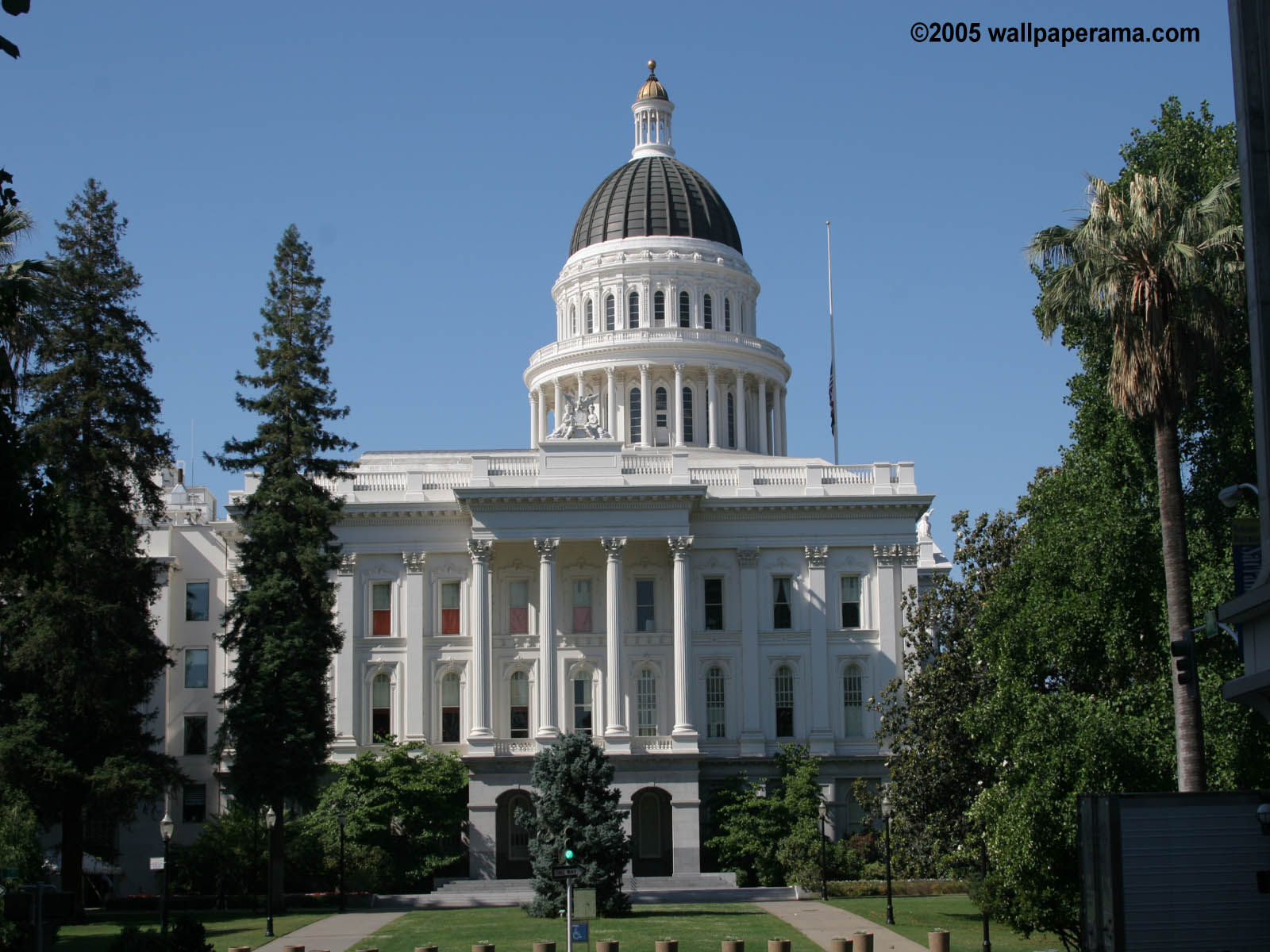 Sacramento State Capitol Wallpaper HD Background Image Pictures