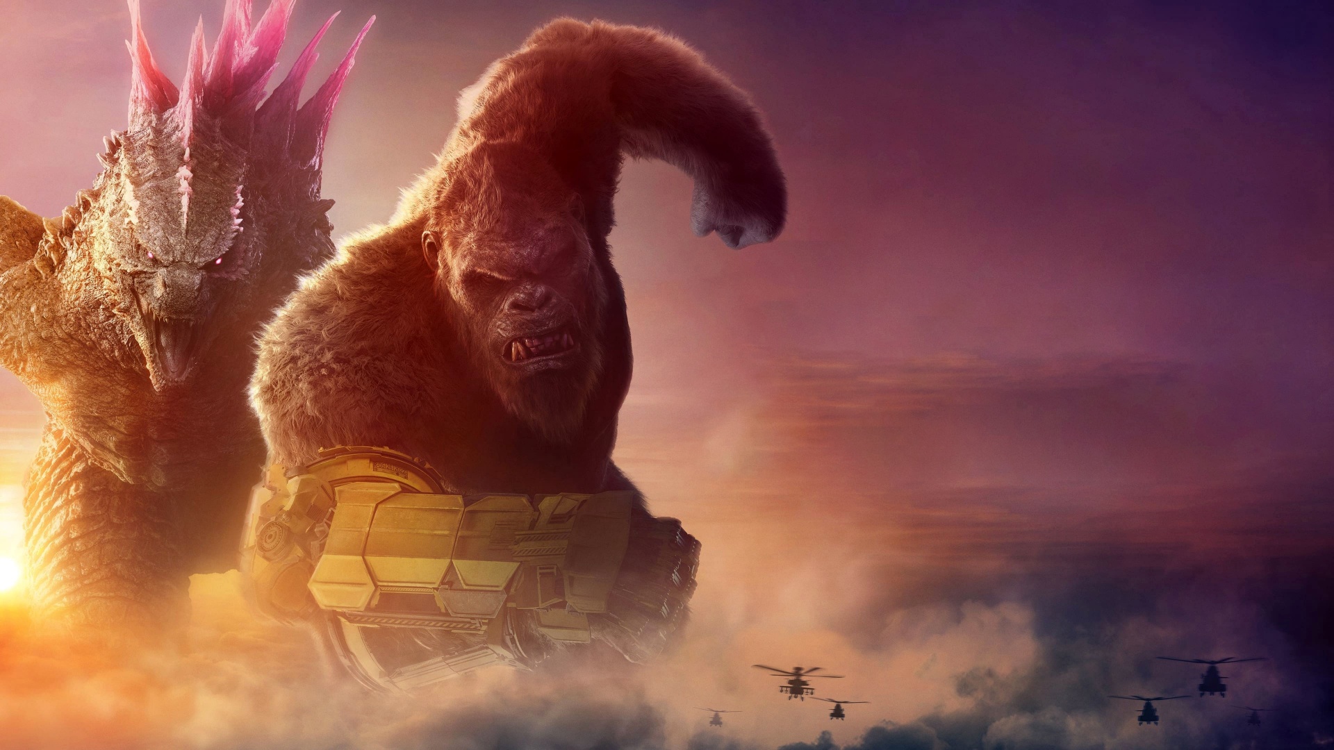 Godzilla X Kong Wallpaper