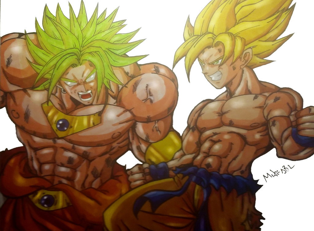 Find more Goku Vs Broly by MikeES. 
