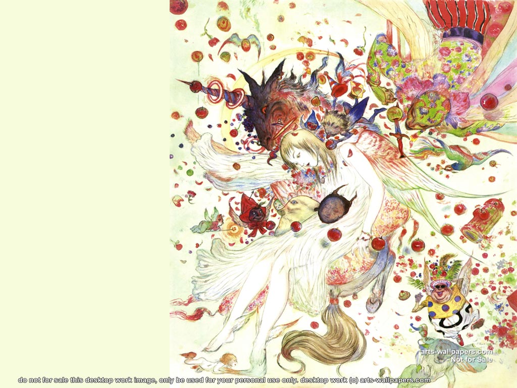 Yoshitaka Amano Wallpaper X