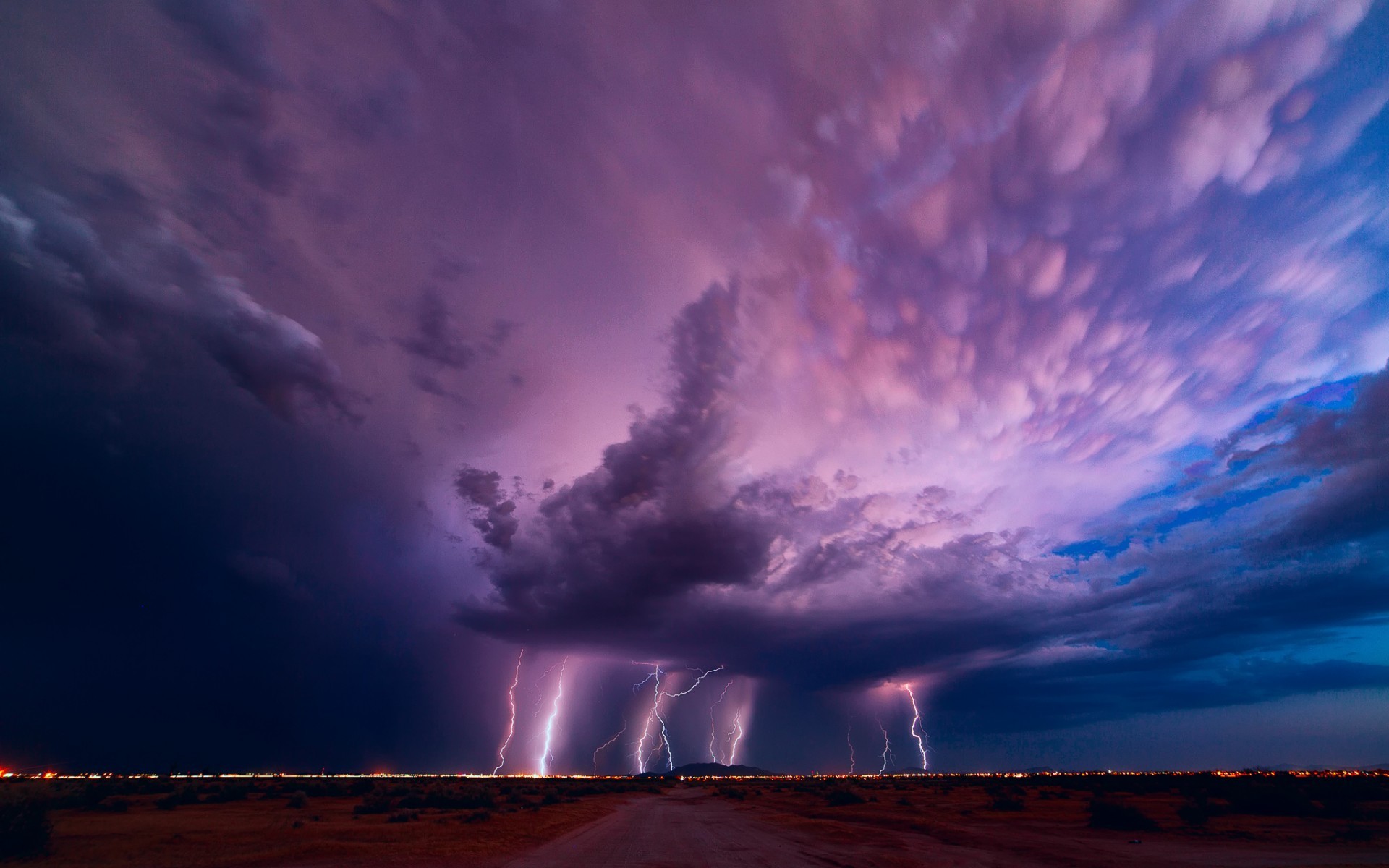 Lightning Storm Nature Wallpaper Best HD Photos And