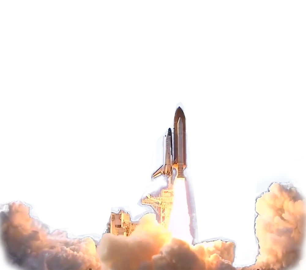 Space Shuttle Launch Transparent Background Png Web Design Graphics