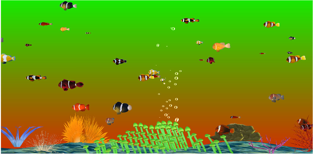 Clownfish Screensaver Anemonefish