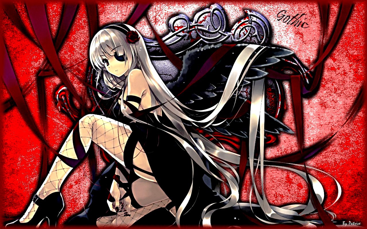 Patrice Gothic Girl Anime Wallpaper Full HD