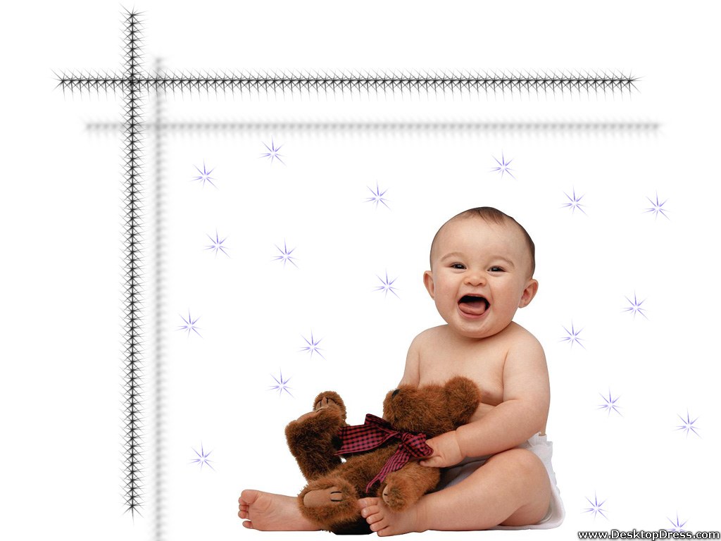 Desktop Wallpaper Babies Background Very Happy Cute Baby
