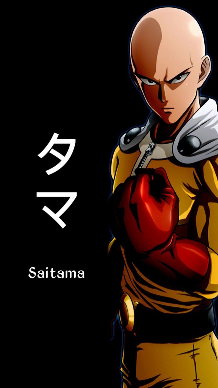 Download Saitama Cracked Screen Wallpaper
