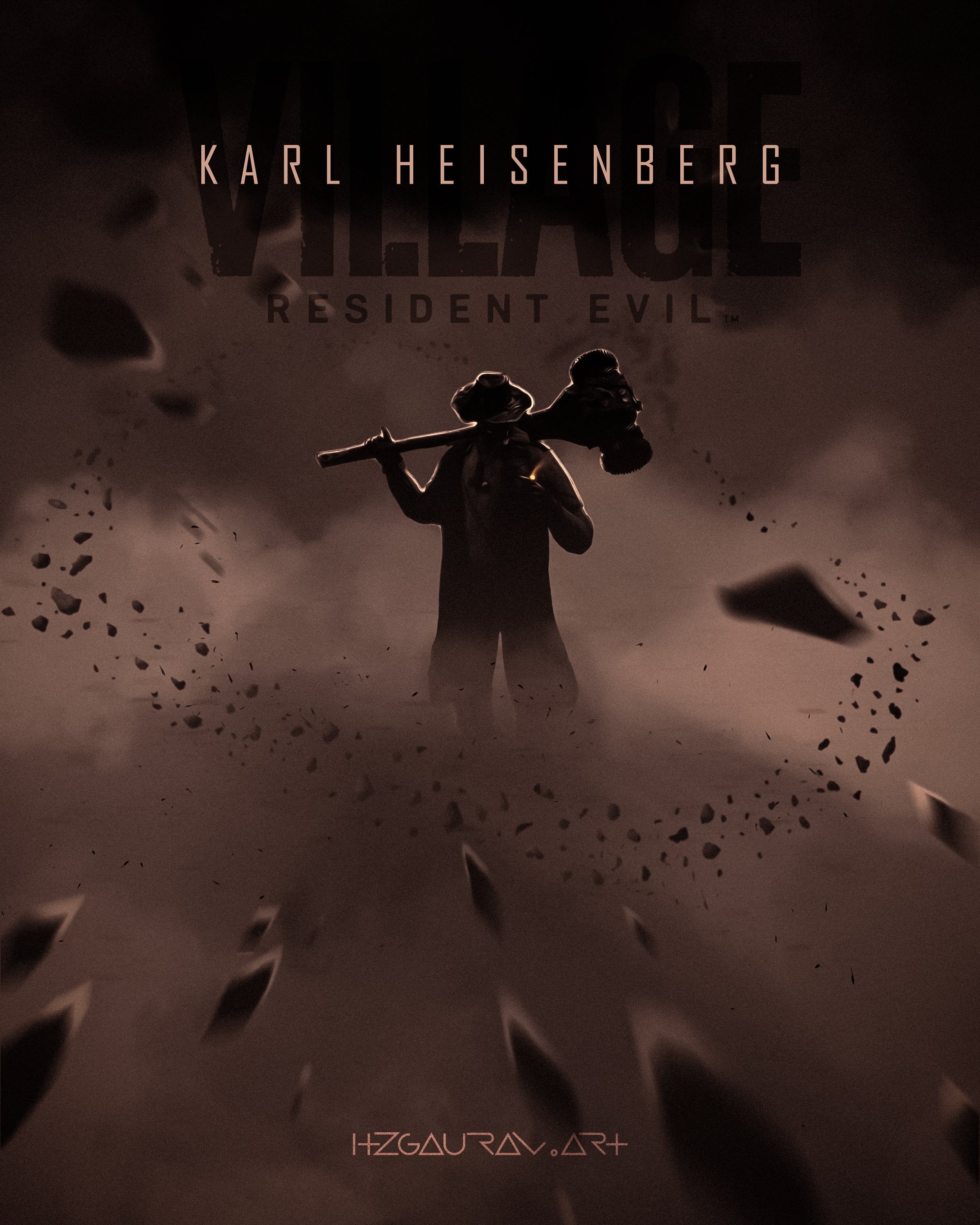 Karl Heisenberg From Resident Evil Village Artwork By Me R Gaming