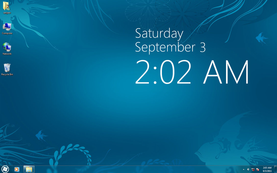 Free Download Windows 8 Clock For Xpvista7 By Sanjeev18 On 1131x707