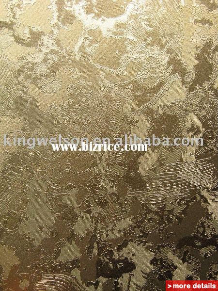 Metallic Wallpaper Wallcovering Gold Foil China
