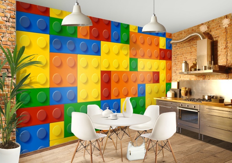 Lego Brick Wallpaper Bedroom Walls   lego brick wallpaper bedroom 800x562