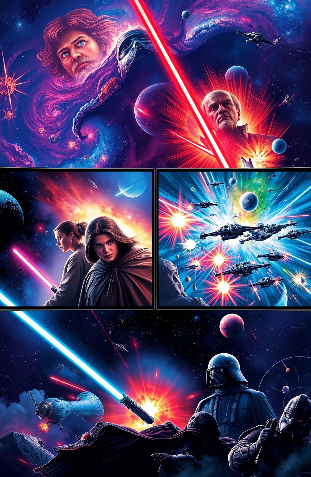 Dual Screen Wallpaper Star Wars