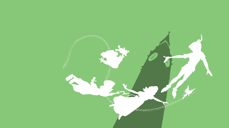 Peter Pan Wallpaper by MargaHG on