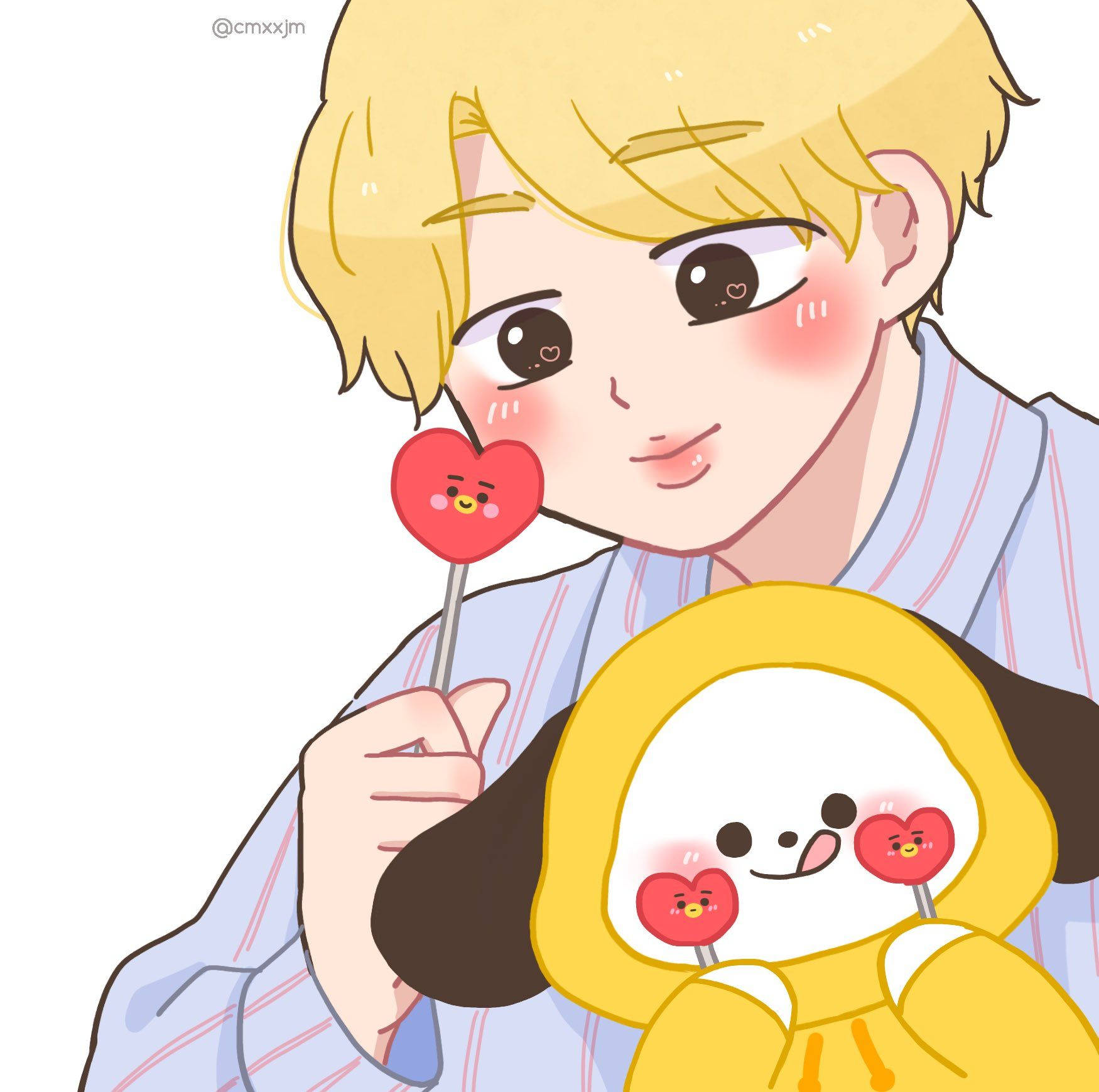 Chimmy Bt21 Wallpaper