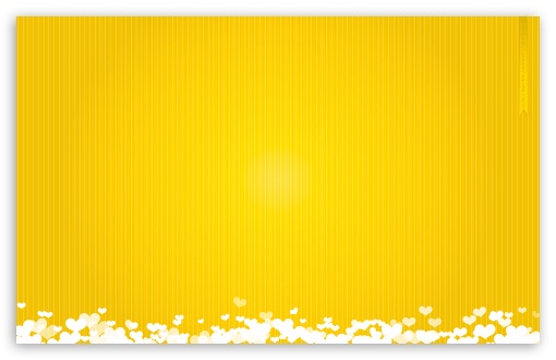 Valentine S Day Yellow HD Desktop Wallpaper Widescreen High