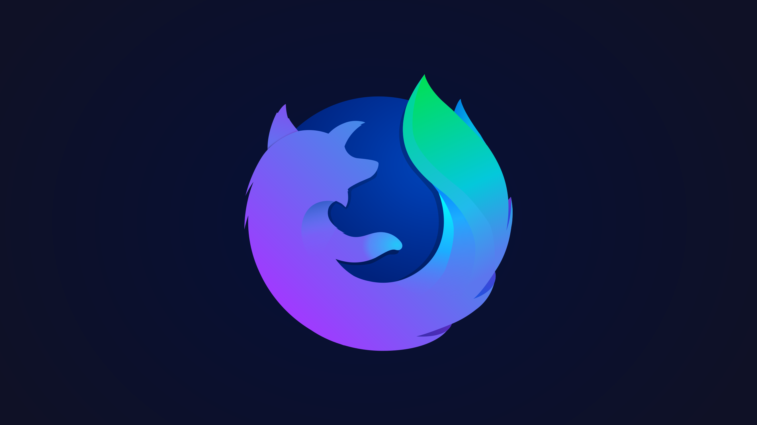 Firefox Nightly Logo Slight Variation Wallpaper