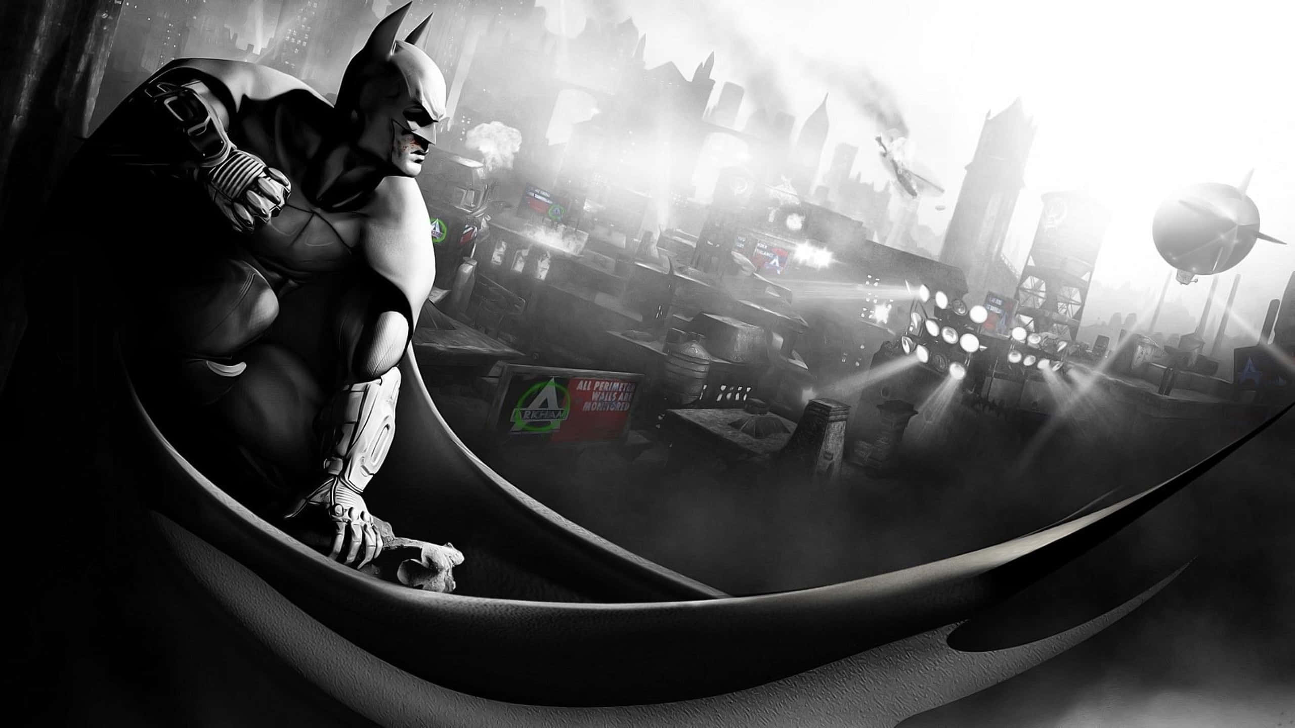 1440p Batman Arkham City Background X Wallpaper