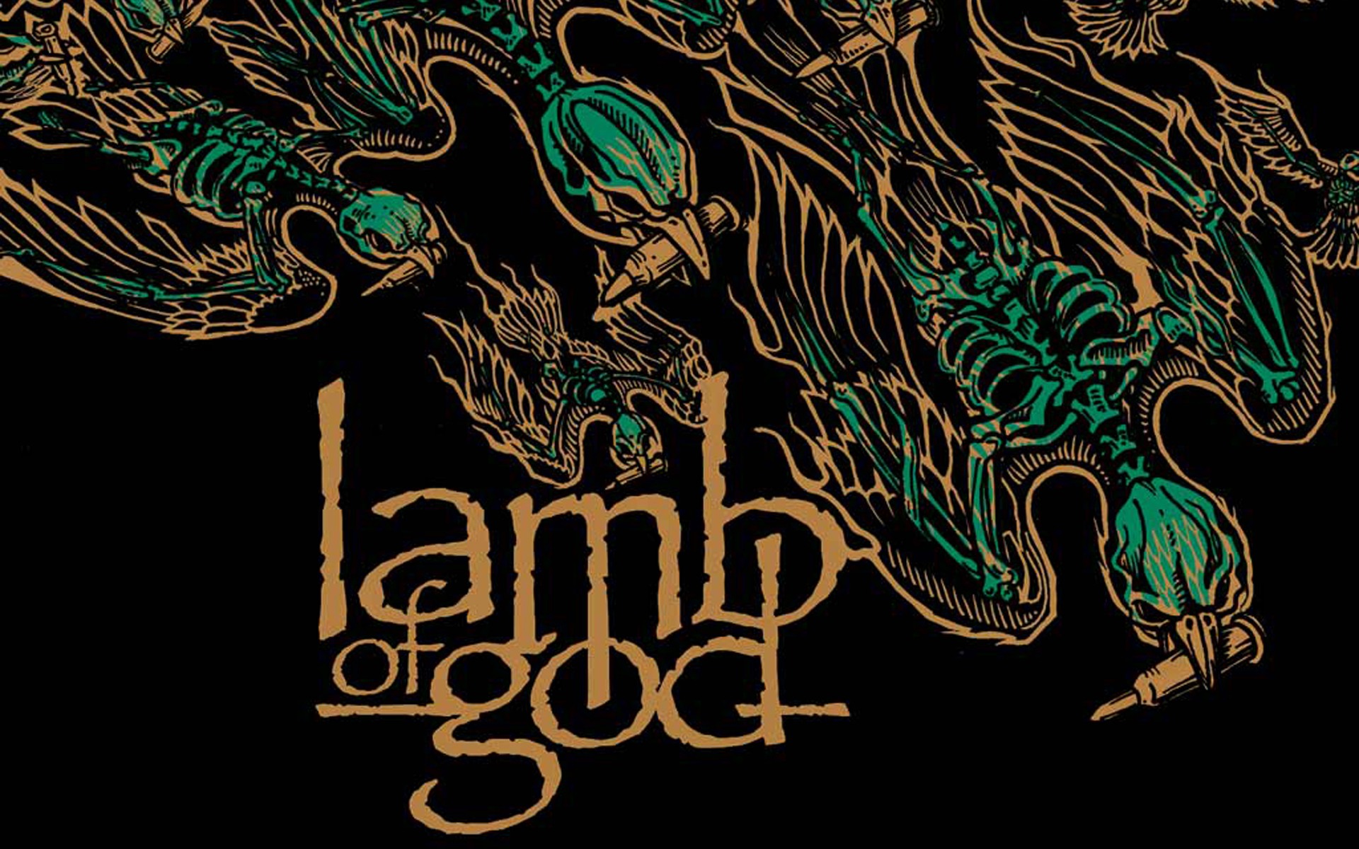 Lamb of God desktop wallpaper 1920x1200