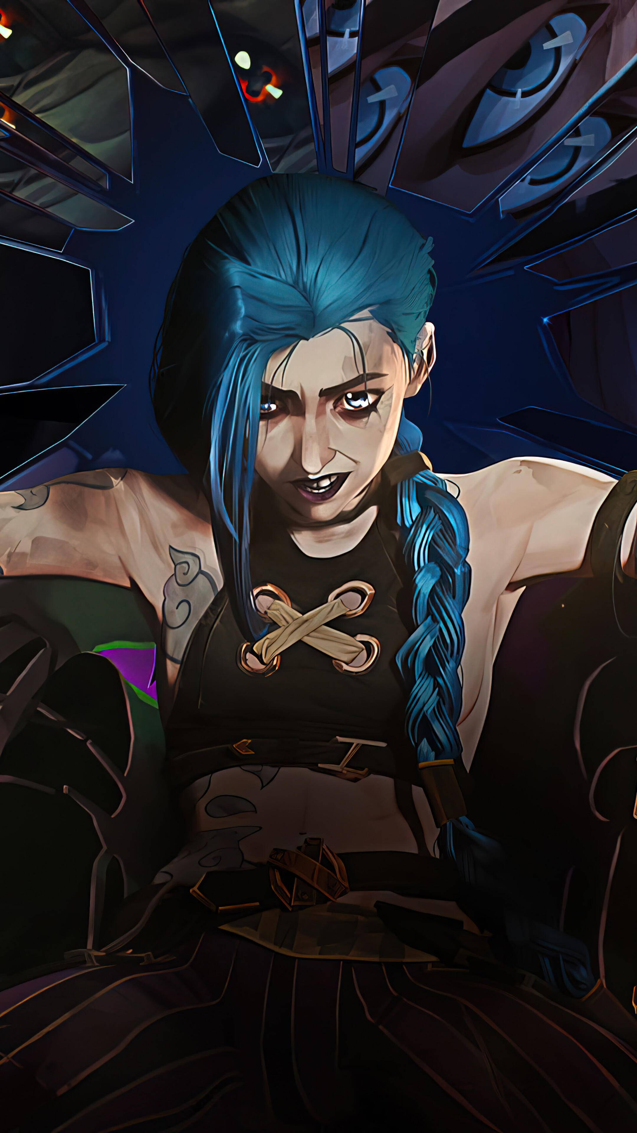 Jinx Arcane Series 4k Wallpaper